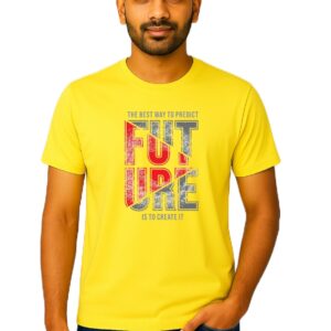 pure Cotton Multicolor T Shirt for Men