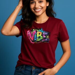 pure Cotton Multicolor T Shirt for Women