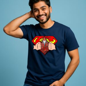 pure Cotton Multicolor T Shirt for Men